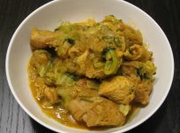 Recipe: Chicken Curry & Cabbage
