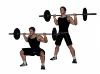 Squats best done with your feet apart